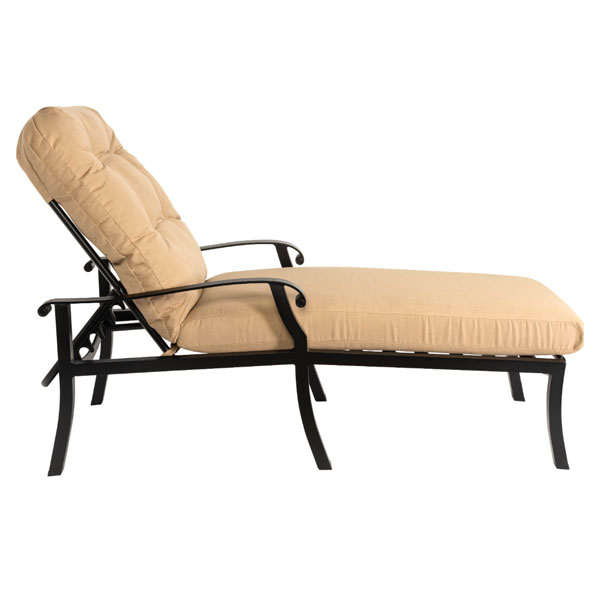 Cortland Cushion Chaise Lounge by Woodard - Image 3